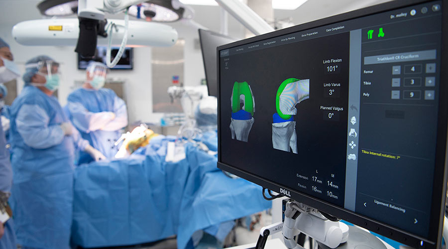 Robotic assisted orthopaedic surgery.